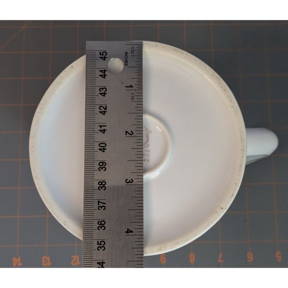 Noritake Azalea Porcelain Pitcher 28oz Floral Gold Trim 5.75" Japan Juice jug mi - Picture 12 of 15